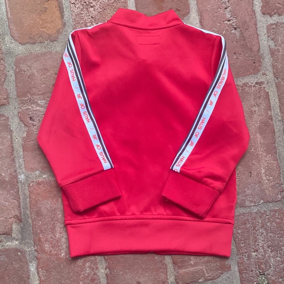 Haus of Jr Laurent Red Track Jacket Sz 1-2T NWT - Picture 8 of 14